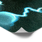 Bringer van de Storm van het KUNSTVRIJ KUNNEN van  Poster (Hoek)