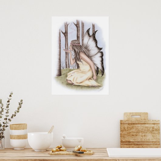 Bringer van Poster van de lentevaardigheid (Keuken)