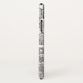 bringerbrood zwart wit Case-Mate iPhone case (Achterkant / rechts)