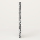 bringerbrood zwart wit Case-Mate iPhone case (Achterkant/links)