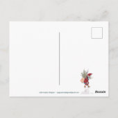 Bringing Home the Christmas Tree Briefkaart (Achterkant)