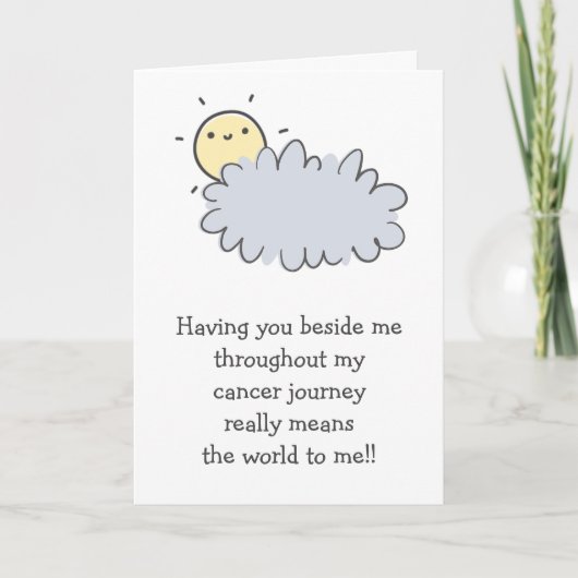 Bringing Me Sunshine - Zorgverlener voor kanker da Kaart (Voorkant)