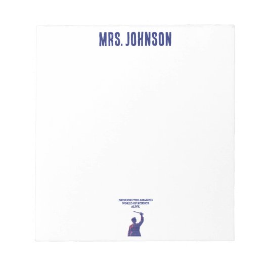 Bringing The Amazing World of Science Alive Fun Notitieblok (Voorkant)