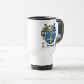Brinkley Family Crest Reisbeker (Voorkant rechts)