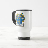 Brinkley Family Crest Reisbeker (Voorkant links)