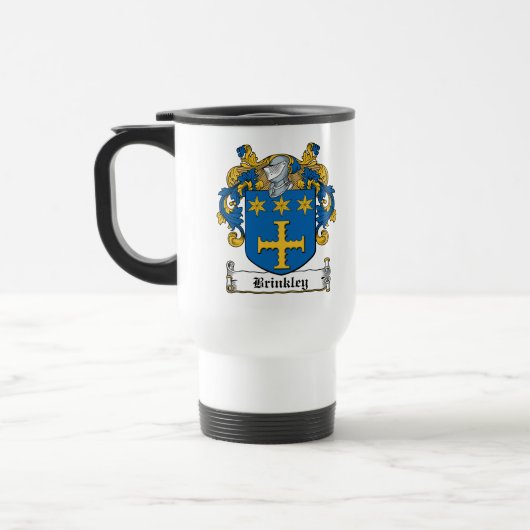 Brinkley Family Crest Reisbeker (Links)