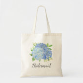 Brinkstervis Floral Blue Hydrangea Tote Bag (Voorkant)