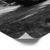 Brinnon, WA Uitzicht van de Olympische Inn op het  Poster (Hoek)