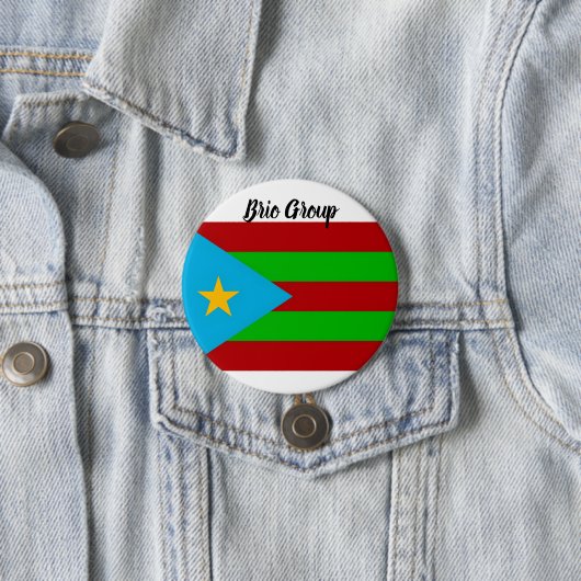 Brio Group Pin Ronde Button 7,6 Cm (In situ)