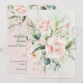 Bris Brit Milah Jewish Baby Naming Uitnodiging (Voorkant / Achterkant)