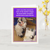 Bris Kit Jewish New Baby Boy Gefeliciteerd Kaart (Gele Bloem)