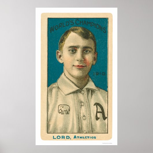 Bris Lord Baseball 1910 Poster (Voorkant)
