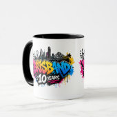 Brisbane 10 jaar mok (Voorkant links)
