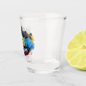 Brisbane 10 jaar shot glas (Rechts)
