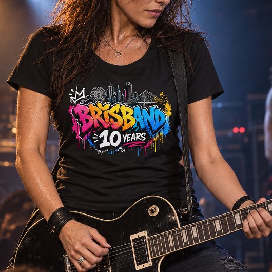 Brisbane 10 jaar t-shirt