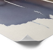 Brisbane aquarel kunst poster (Hoek)