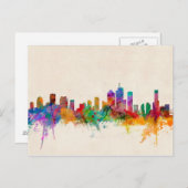 Brisbane Australia Skyline Cityscape Briefkaart (Voorkant / Achterkant)