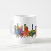 Brisbane Australia Skyline Koffiemok (Voorkant links)
