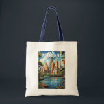 Brisbane Australia Travel Art Vintage Tote Bag<br><div class="desc">Brisbane retro vector reisontwerp. Brisbane,  de bruisende hoofdstad van Queensland,  Australië,  is een stad die stedelijke energie naadloos combineert met relaxte charme. Gelegen aan de oevers van de Brisbane rivier,  het beschikt over een subtropisch klimaat,  prachtige natuurlijke schoonheid en een rijke culturele wandtapijt.</div>