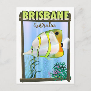 Brisbane Australia Tropical REISTER Briefkaart