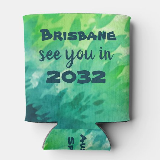 Brisbane Australië, 2032, Aussie Spirit Koelbox Blikjeskoeler (Achterkant)