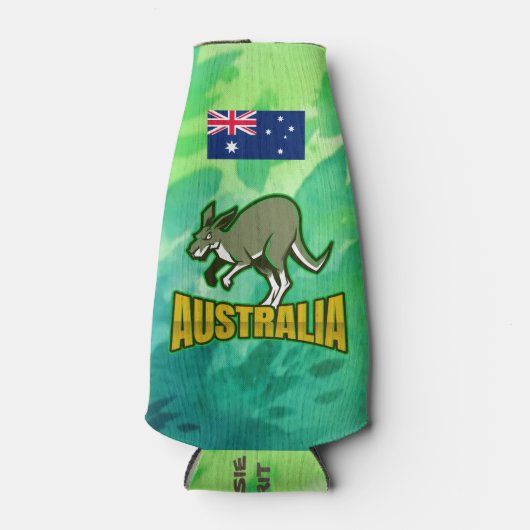 Brisbane Australië, 2032, Kangoeroe, Aussie Spirit Flesjeskoeler (Voorkant)