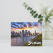 Brisbane, Australië Briefkaart (Staand voorkant)
