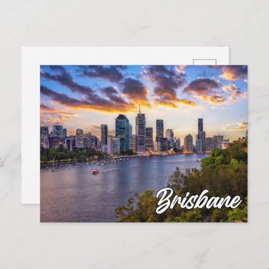 Brisbane, Australië Briefkaart (Voorkant / Achterkant)