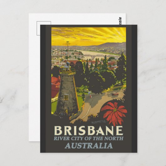 Brisbane, Australië Briefkaart (Voorkant / Achterkant)
