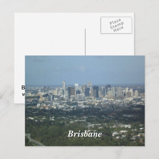 Brisbane, Australië Briefkaart (Voorkant / Achterkant)