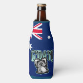 Brisbane Australië, G'day! Aussie Spirit, Flesjeskoeler (Fles Voorkant)