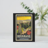 Brisbane, Australië reisposter Briefkaart (Staand voorkant)
