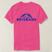 Brisbane Australië T-shirt (Design voorkant)