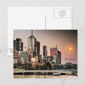 Brisbane, Australische cityscape foto Briefkaart (Voorkant / Achterkant)