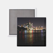Brisbane bij nacht magneet (Voorkant / Achterkant)