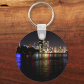 Brisbane bij nacht sleutelhanger (Voorkant)