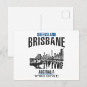 Brisbane Briefkaart (Voorkant / Achterkant)