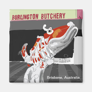 Brisbane Chinatown Stadsmagneet Magneet