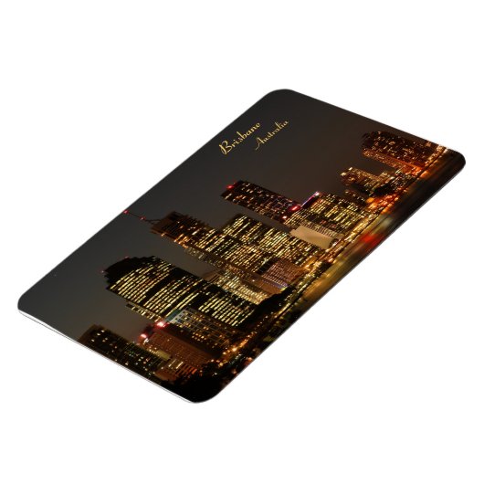 Brisbane City, Night Skyline, Australië - Magneet (Linkerzijde)