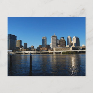 Brisbane City Skyline Briefkaart