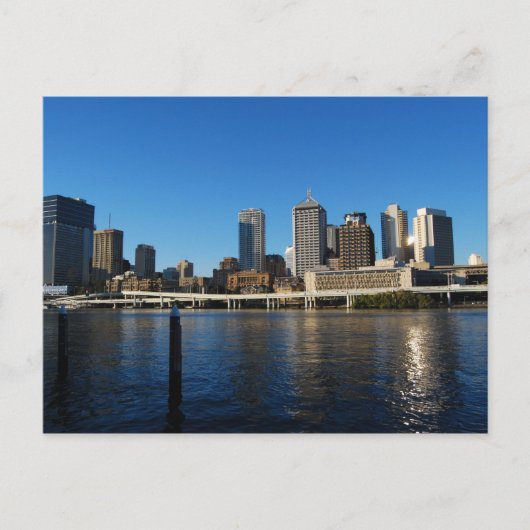 Brisbane City Skyline Briefkaart (Voorkant)