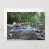 Brisbane Creek Australia Briefkaart (Voorkant / Achterkant)