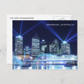 Brisbane Festival Australië, Briefkaart (Voorkant / Achterkant)