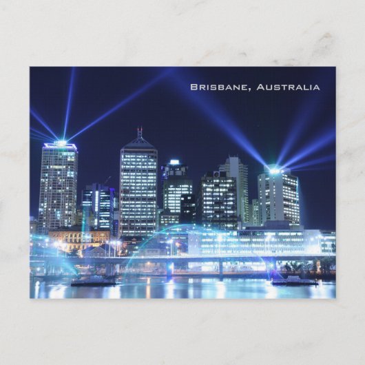 Brisbane Festival Australië, Briefkaart (Voorkant)