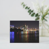 Brisbane in het Briefkaart Night (Staand voorkant)