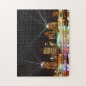 Brisbane Laser Show - Night City Photo Legpuzzel (Verticaal)