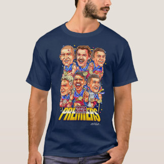 Brisbane Lions 2024 Premiers T-shirt