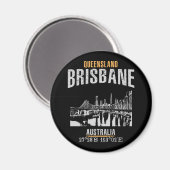 Brisbane Magneet (Voorkant / Achterkant)