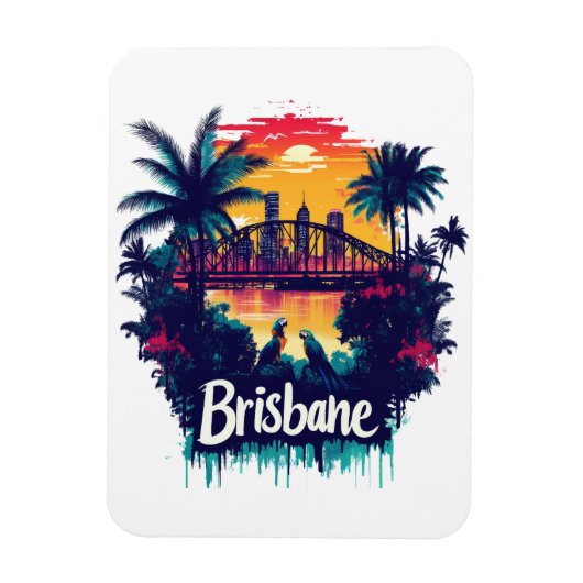 Brisbane Magneet (Verticaal)