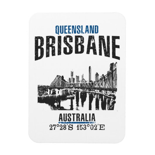 Brisbane Magneet (Verticaal)
